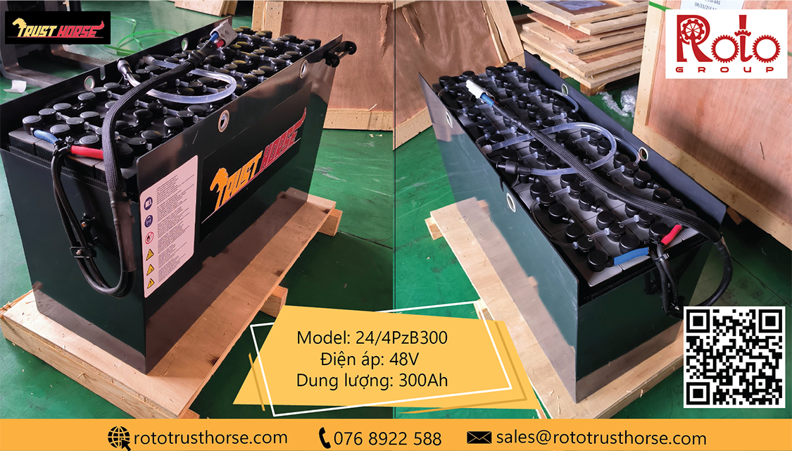 Bình điện Trust Horse 24/4PzB300