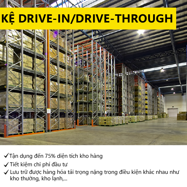 Kệ Drive In/ Drive Through