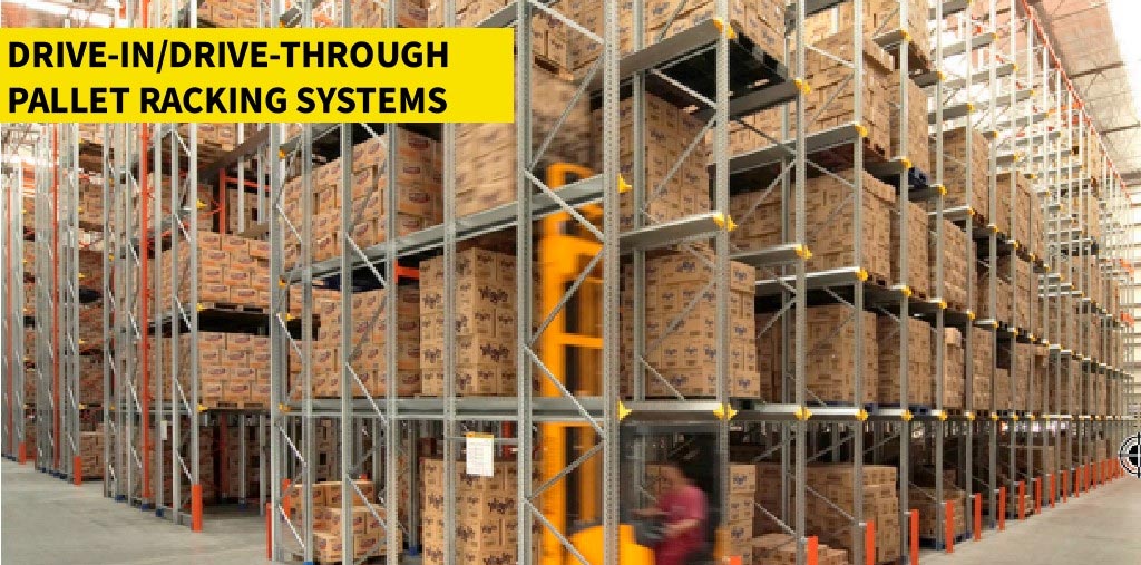 Drive In/ Drive Through Pallet Racking