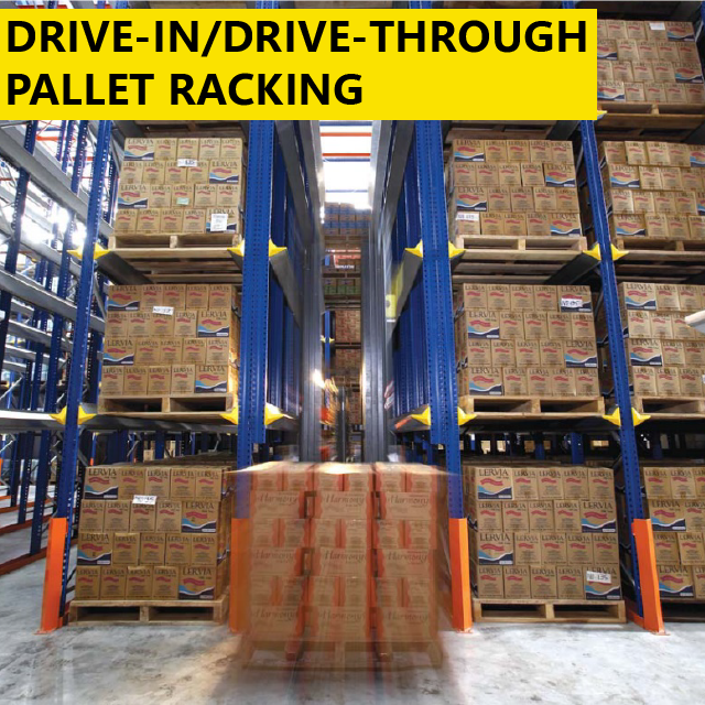 Drive In/ Drive Through Pallet Racking