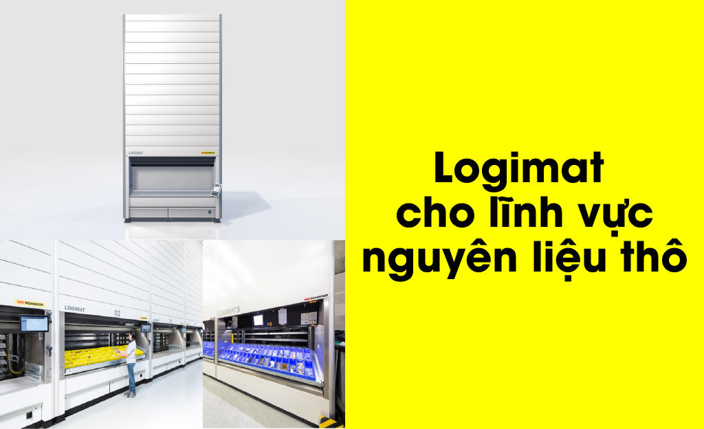 LogiMAT dùng trong sản xuất nguyên liệu thô