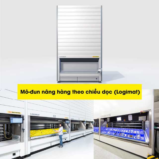 LogiMAT dùng trong sản xuất nguyên liệu thô