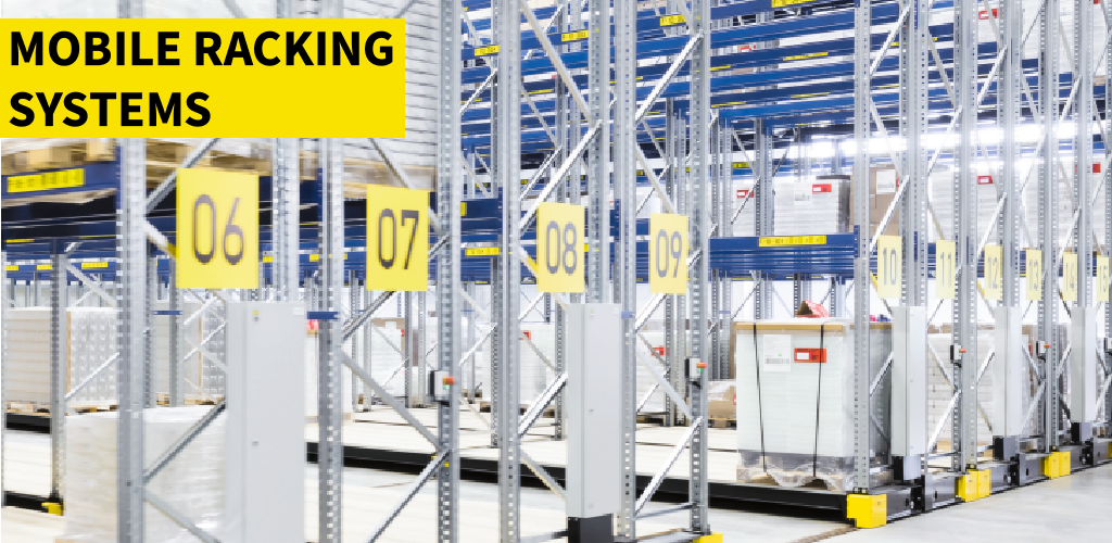 SSI Schaefer Mobile Pallet Racking