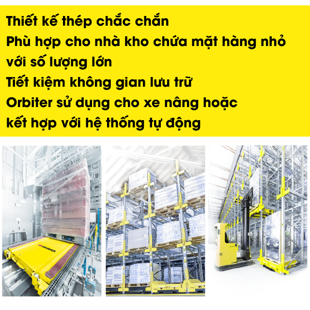 Orbiter cho kho lạnh, kho đông