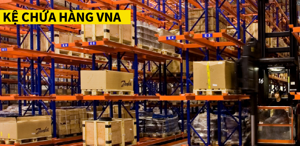 Kệ Chứa Hàng VNA Lối Đi Hẹp